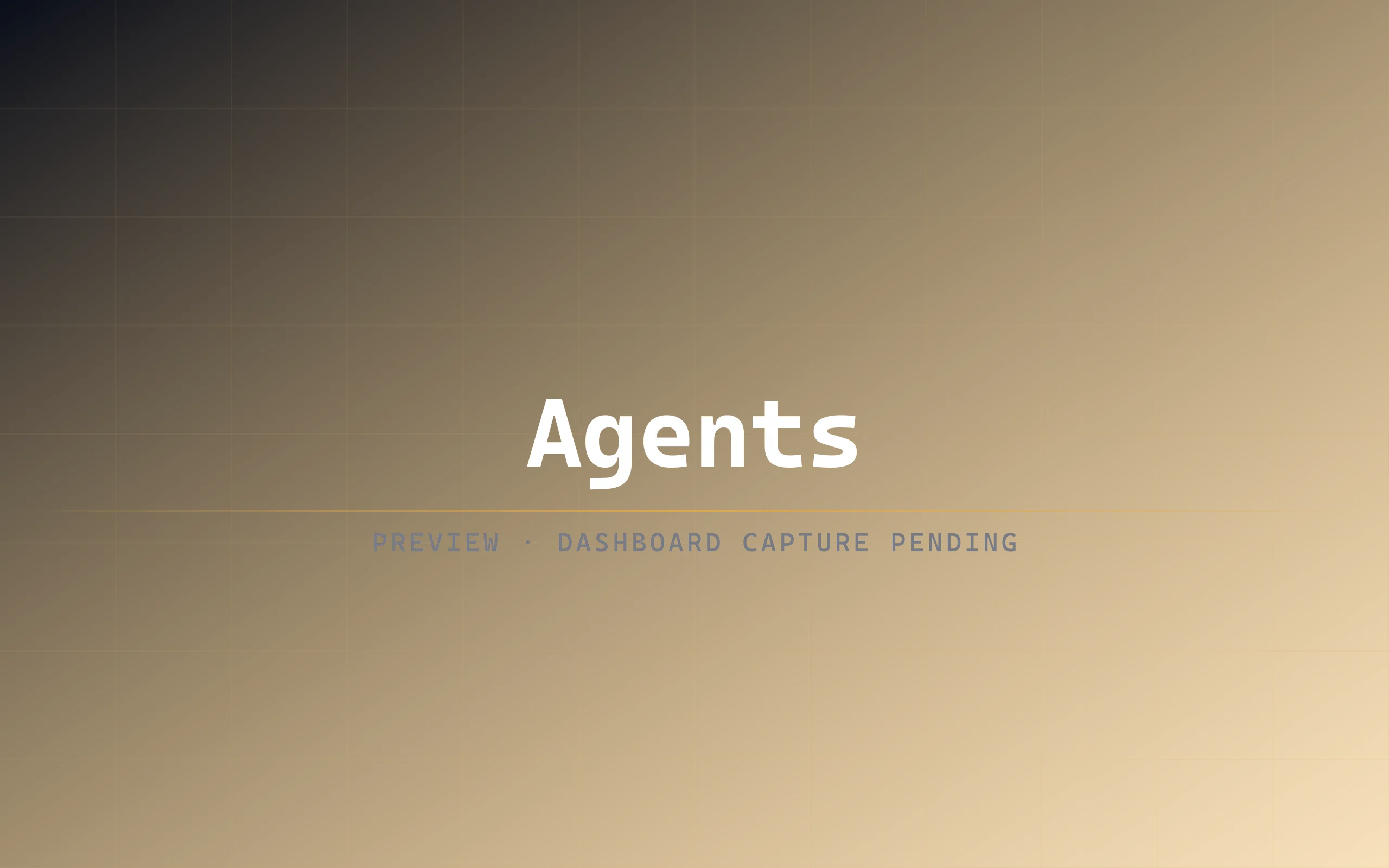 Agents panel listing 7 active agents with their skill counts and current activity